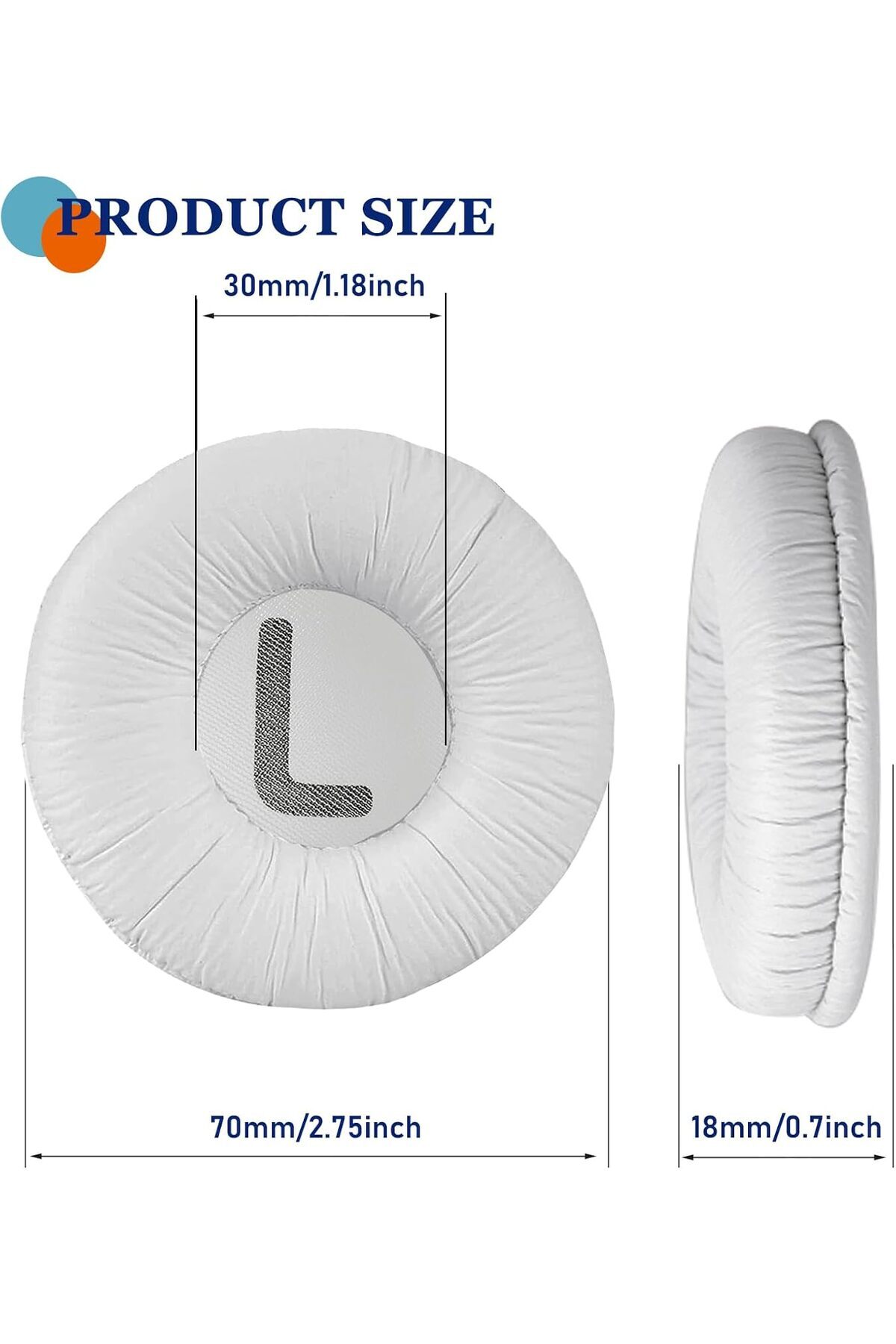 J Tune600/T450/T450BT/T500BT/JR300BT Uyumlu Kulaklık ve Kafa Bandı Pedi Yumuşak Koruyucu Süngeri
