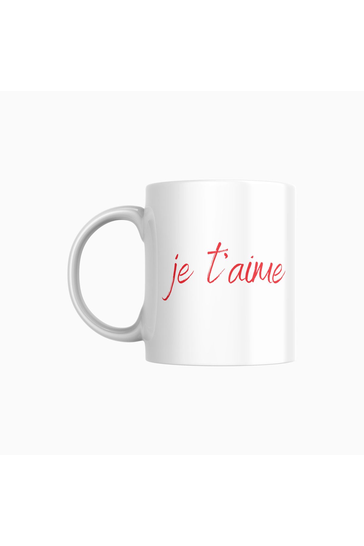 sienashop Je t'aime Baskılı Kupa