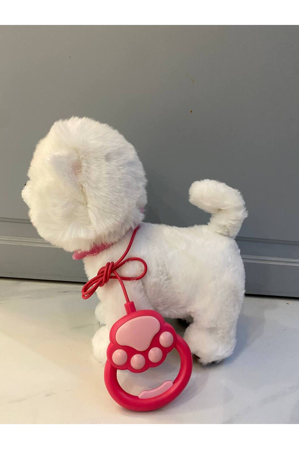 Magicway Müzikli Yürüyen Havlayan Yalayan Kuyruk Ve Başını Sallayan Ses Kaydını Tekrarlayan Peluş Köpek fotoğrafı 2 (önizleme)