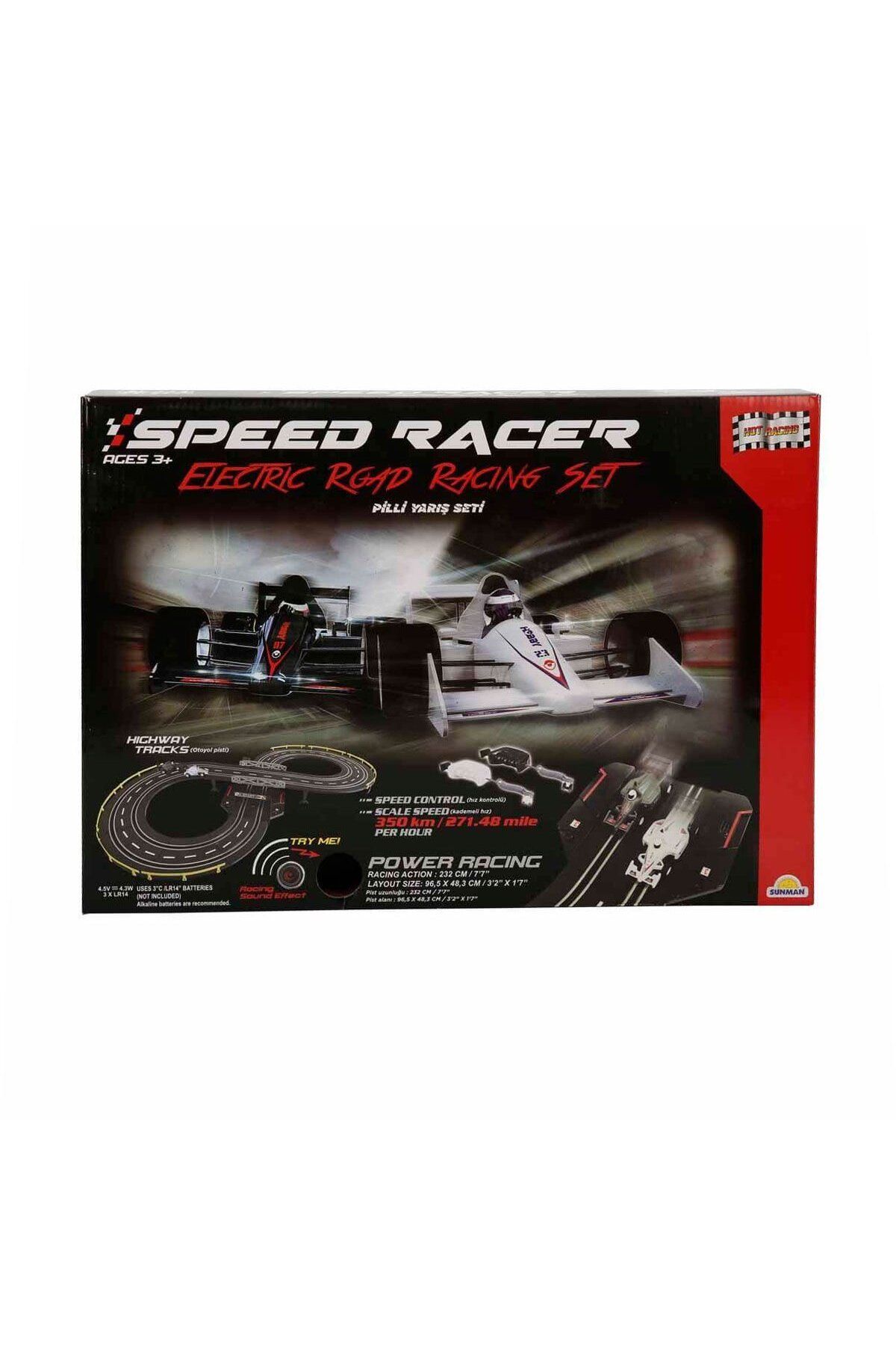 NillyToys 29281 Speed Racer Yarış Seti -Sunman