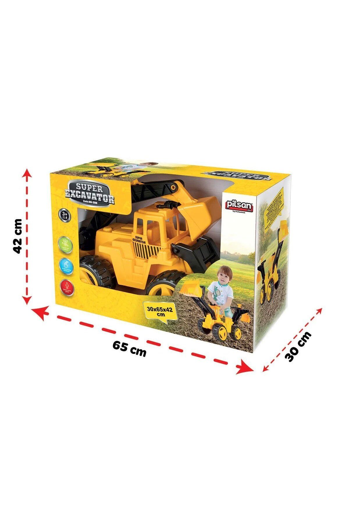 NillyToys 06 206 Süper Excavator -Pilsan Oyuncak