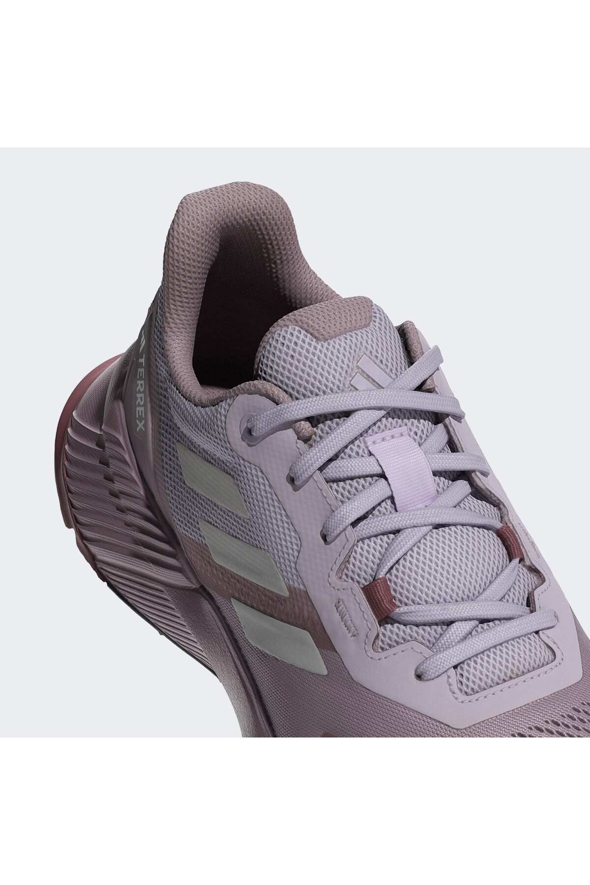 کفش دو و تمرین صورتی زنانه LAND در حال رانینگ adidas