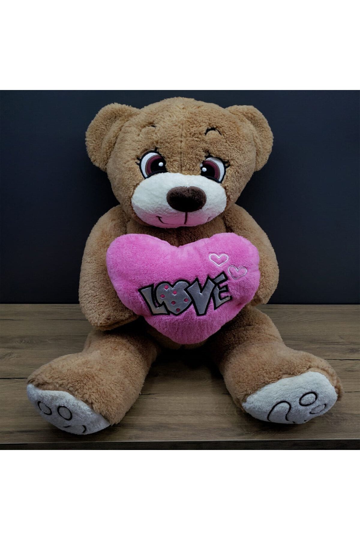 BD DİGİTAL 80 Cm Love Kalpli Ayıcık