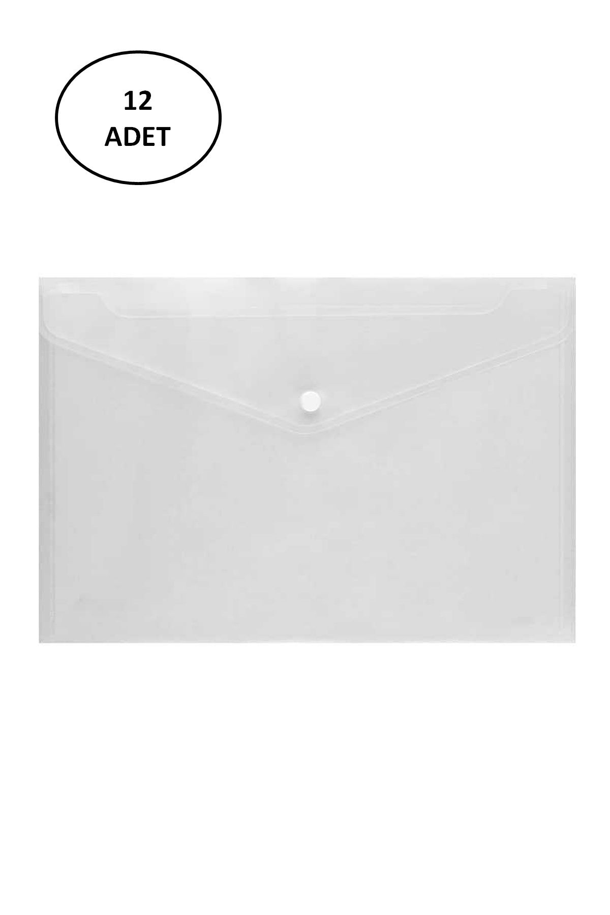 Toptan Bulurum-Abka Transparent Snap File A3 Document Files 12 Pieces - Cgl2192-2511 1