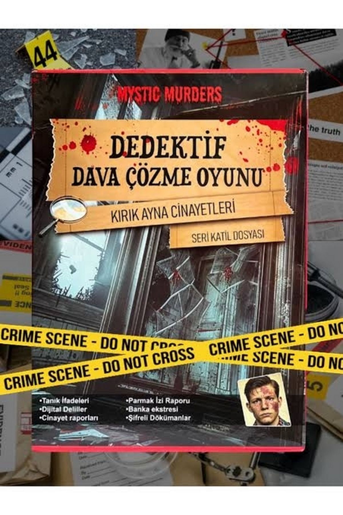 MİSSOYKAN-Detective Criminal Game: Murder of Broken Mirrors |   Intelligence and Strategy Game 3