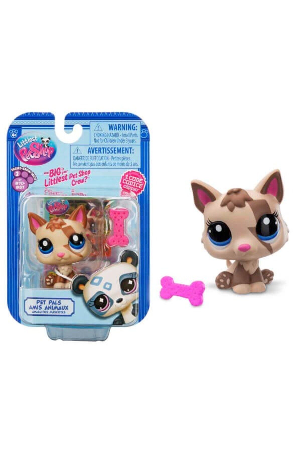 OyuncaklarÜlkesi Orijinal Littlest Pet Shop LPS Yeni Seri Köpek Miniş Tekli Minişler Oyuncakları Figürleri #73