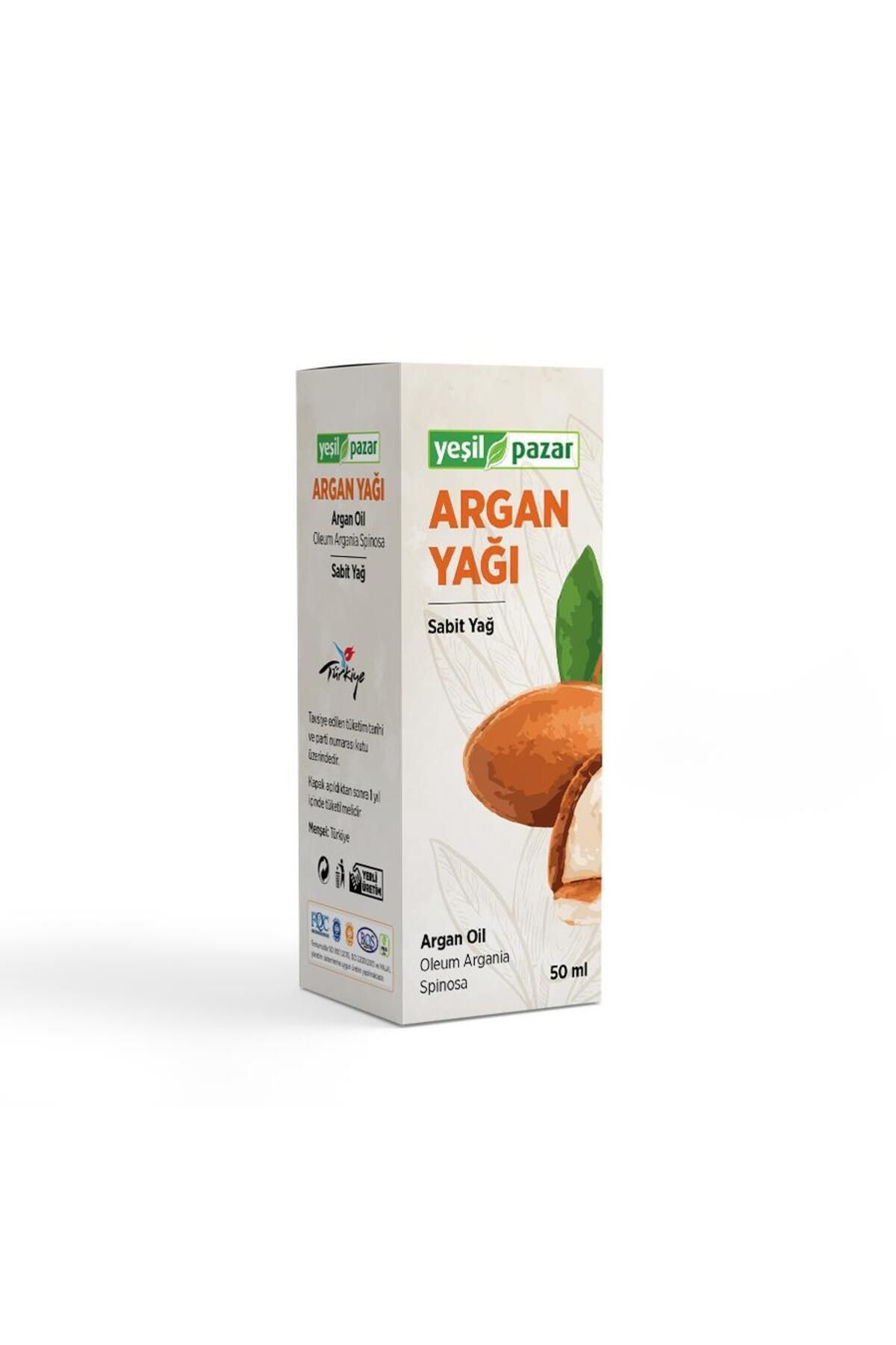 Yeşil Pazar Argan Yağı 50 ML