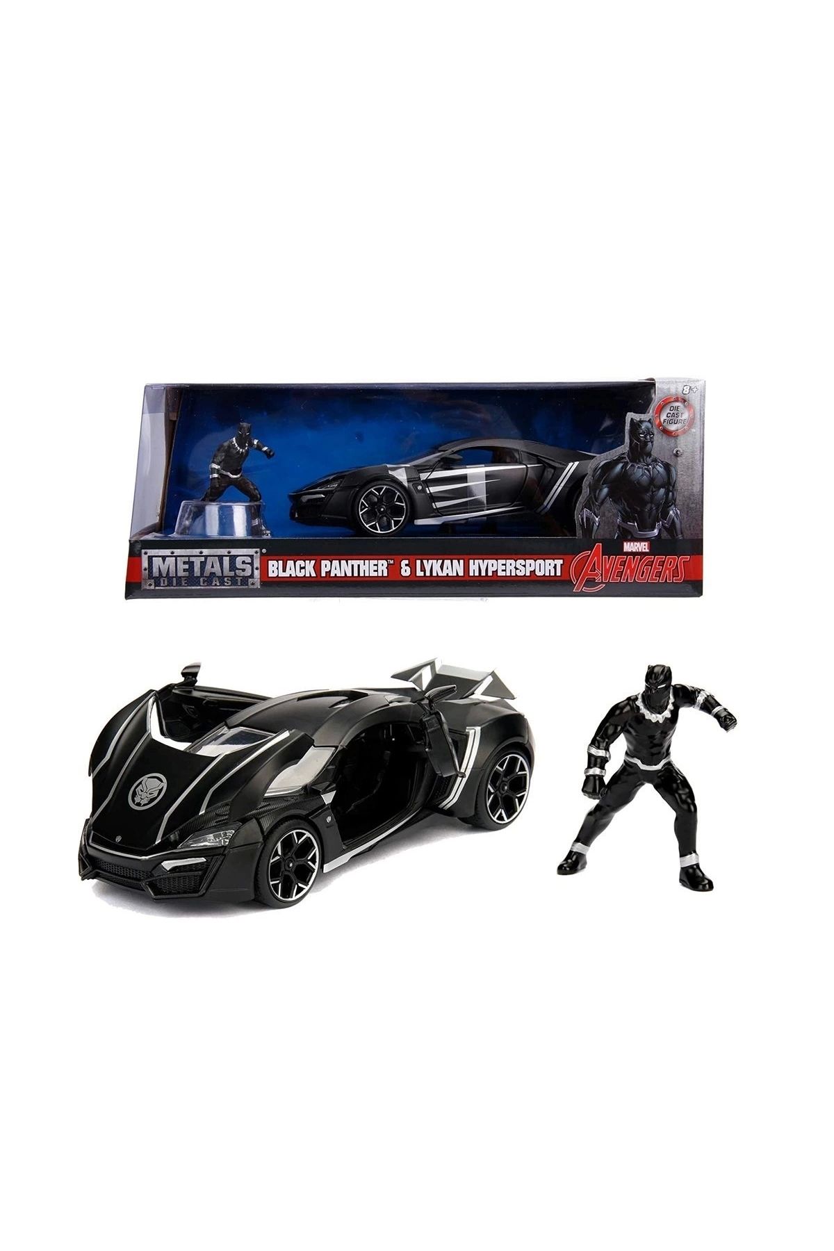 Simba 253225004 Jada Marvel Avengers Black Panther 1:24