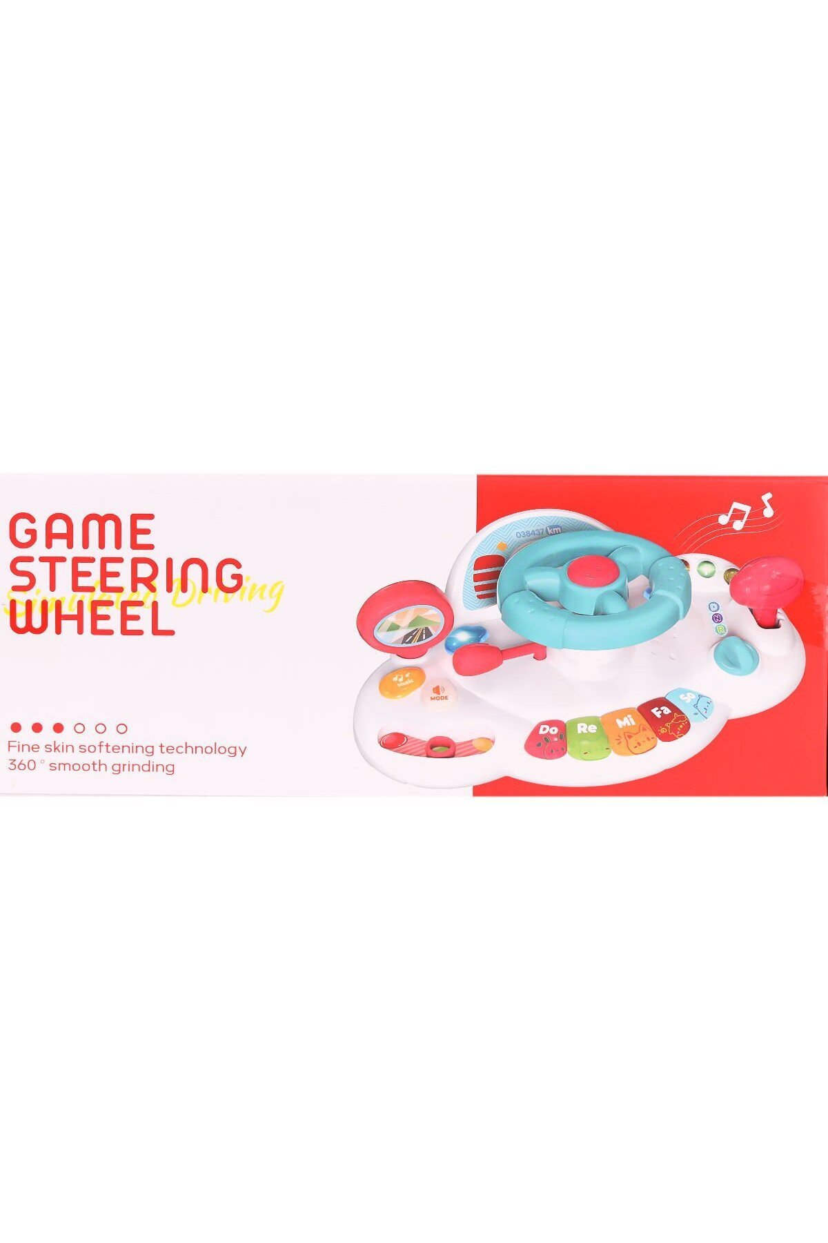 VARDEM OYUNCAK Eğitici Işıklı, Müzikli Bebek Direksiyonu fotoğrafı 3 (önizleme)