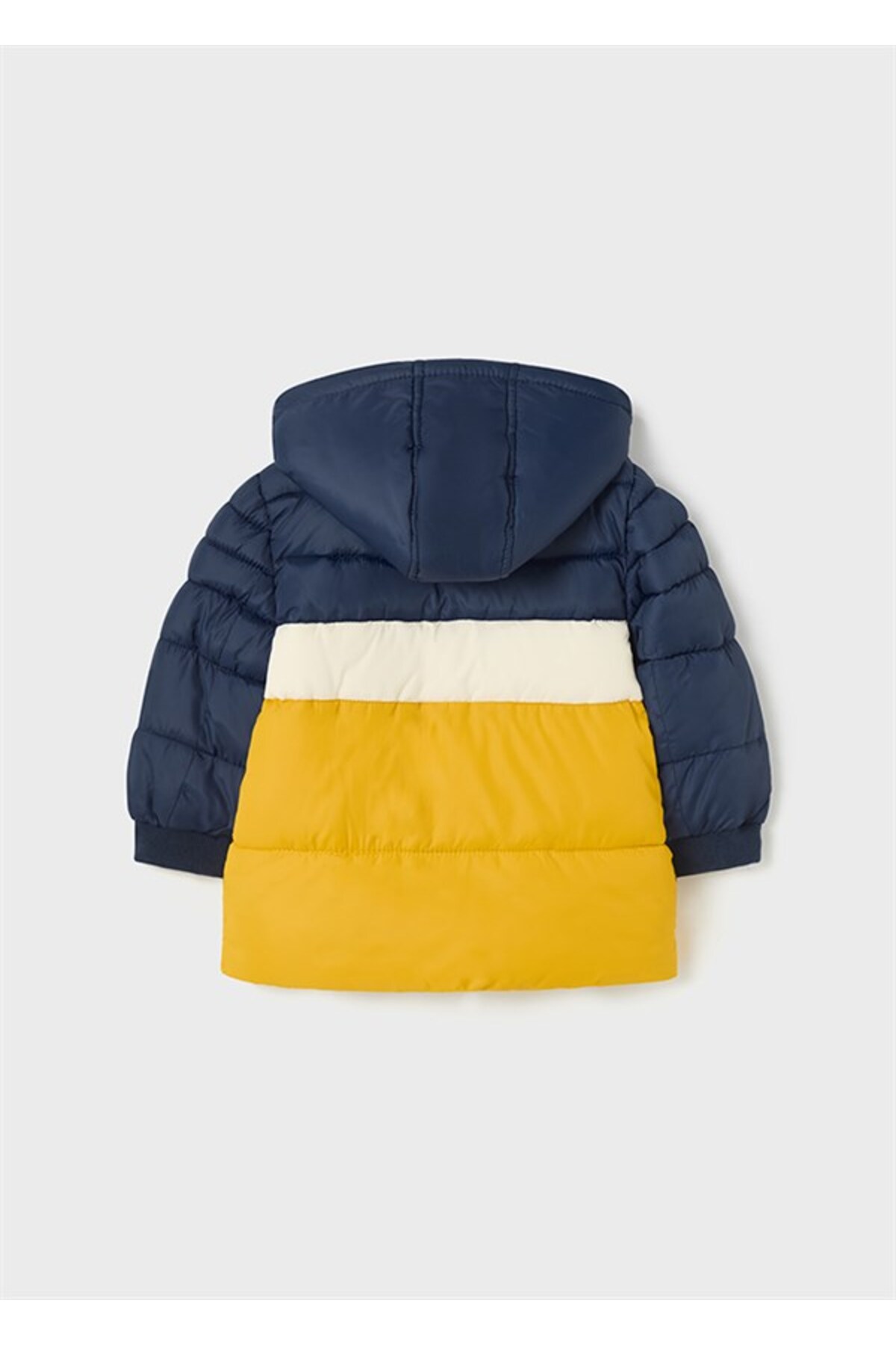 Mayoral Erkek Bebek Renk Bloklu Kapüşonlu Mont fotoğrafı 2 (önizleme)