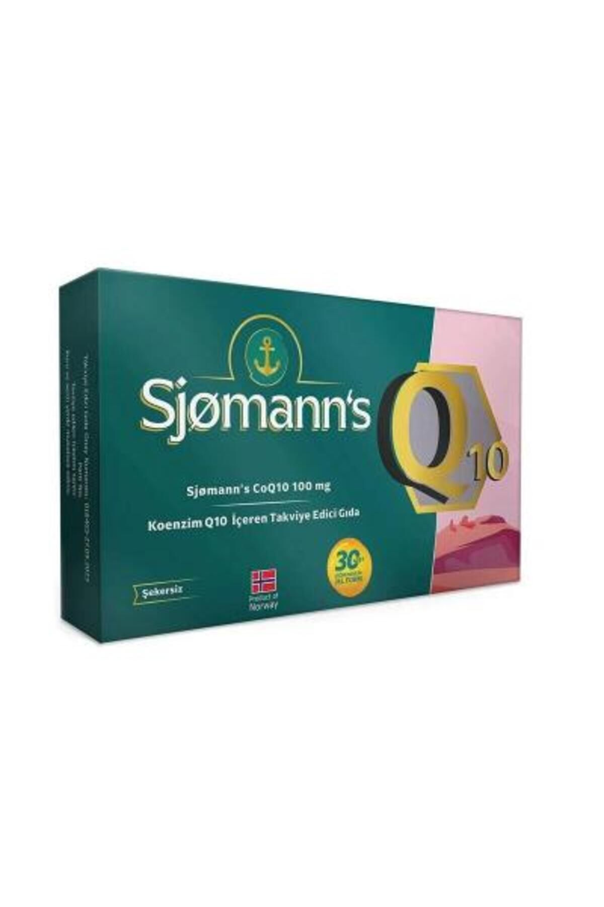 Sjomann's Sjomann’s Coq10 100 Mg Içeren Takviye Edici Gıda 30 Adet Çiğnenebilir Jel Form 8682792377397