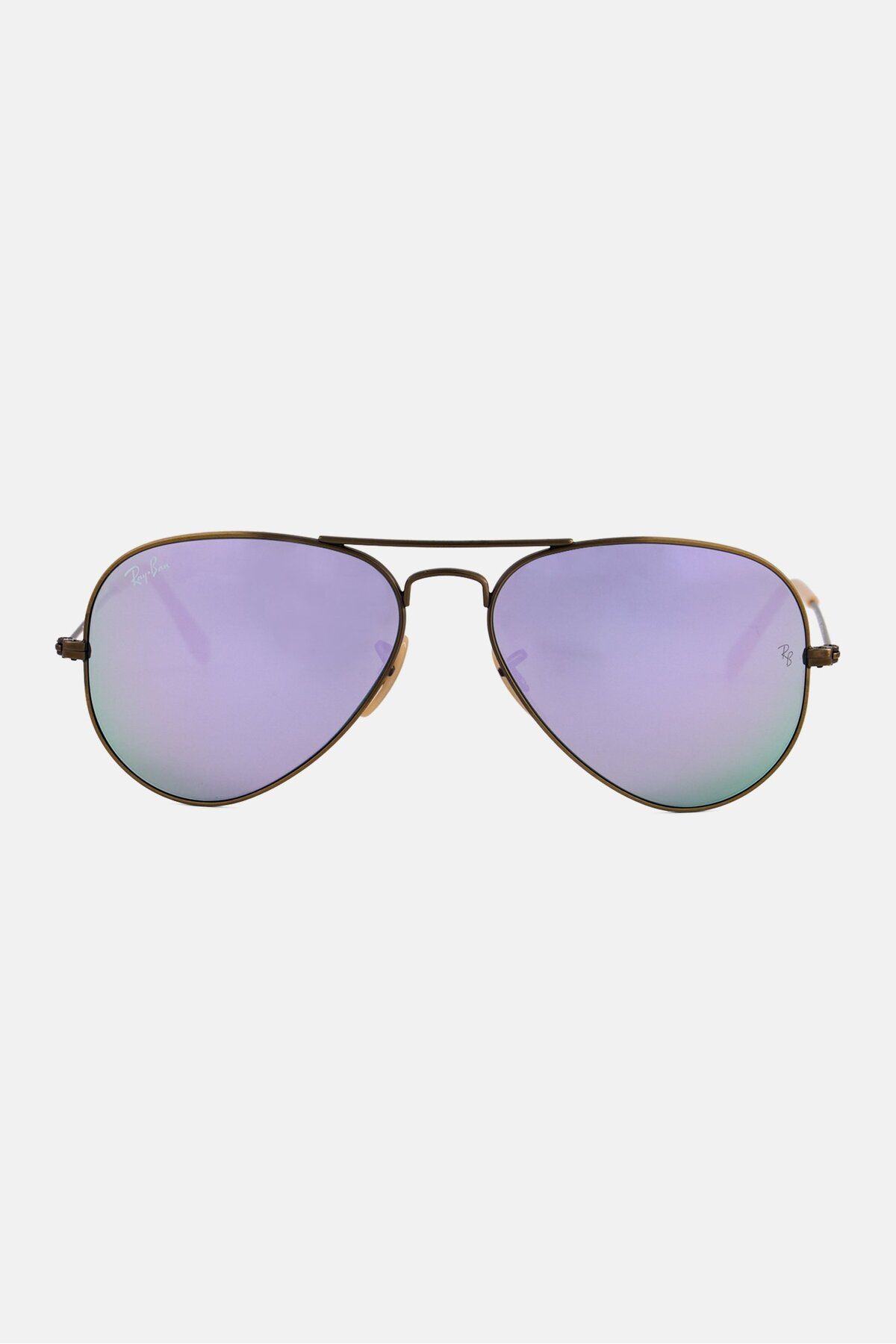 Ray-Ban-Ray Ban Unisex Pilot Sunglasses- Rb 3025 - Lense Size:55mm - Demiglos Brusched Bronze 1