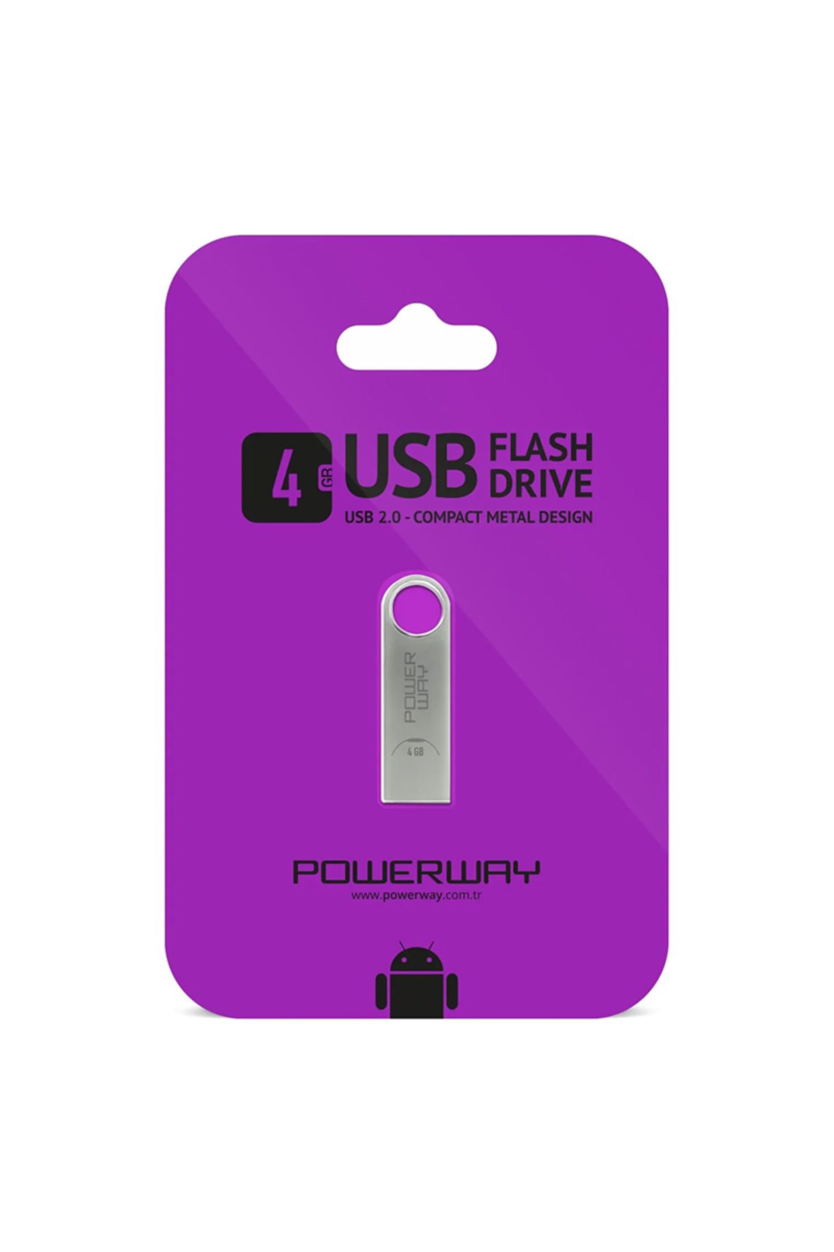 Epatim 4 Gb Metal Usb Flash Bellek