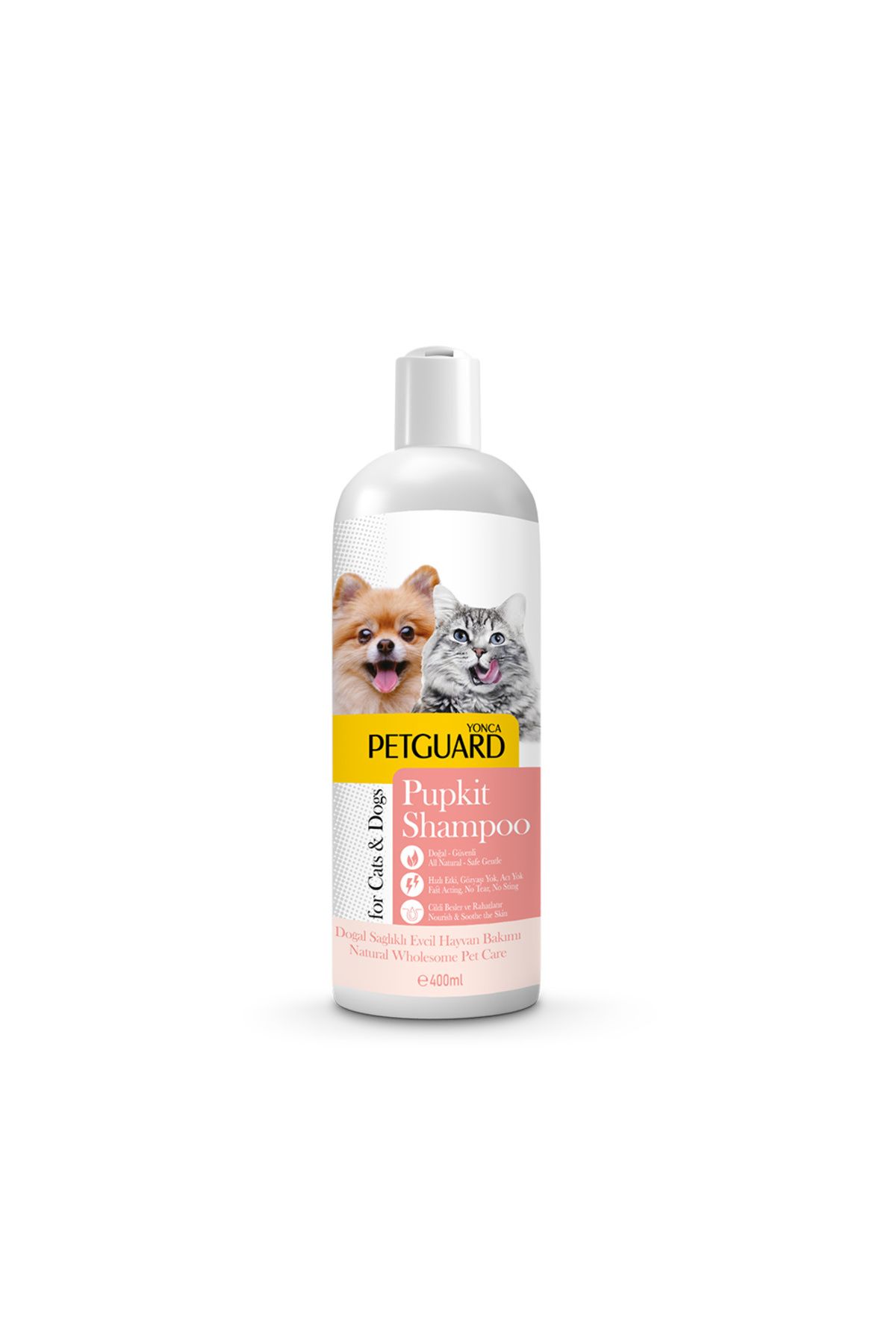 Petguard PUPKİT SIVI ŞAMPUAN KEDİ KÖPEK 400ML