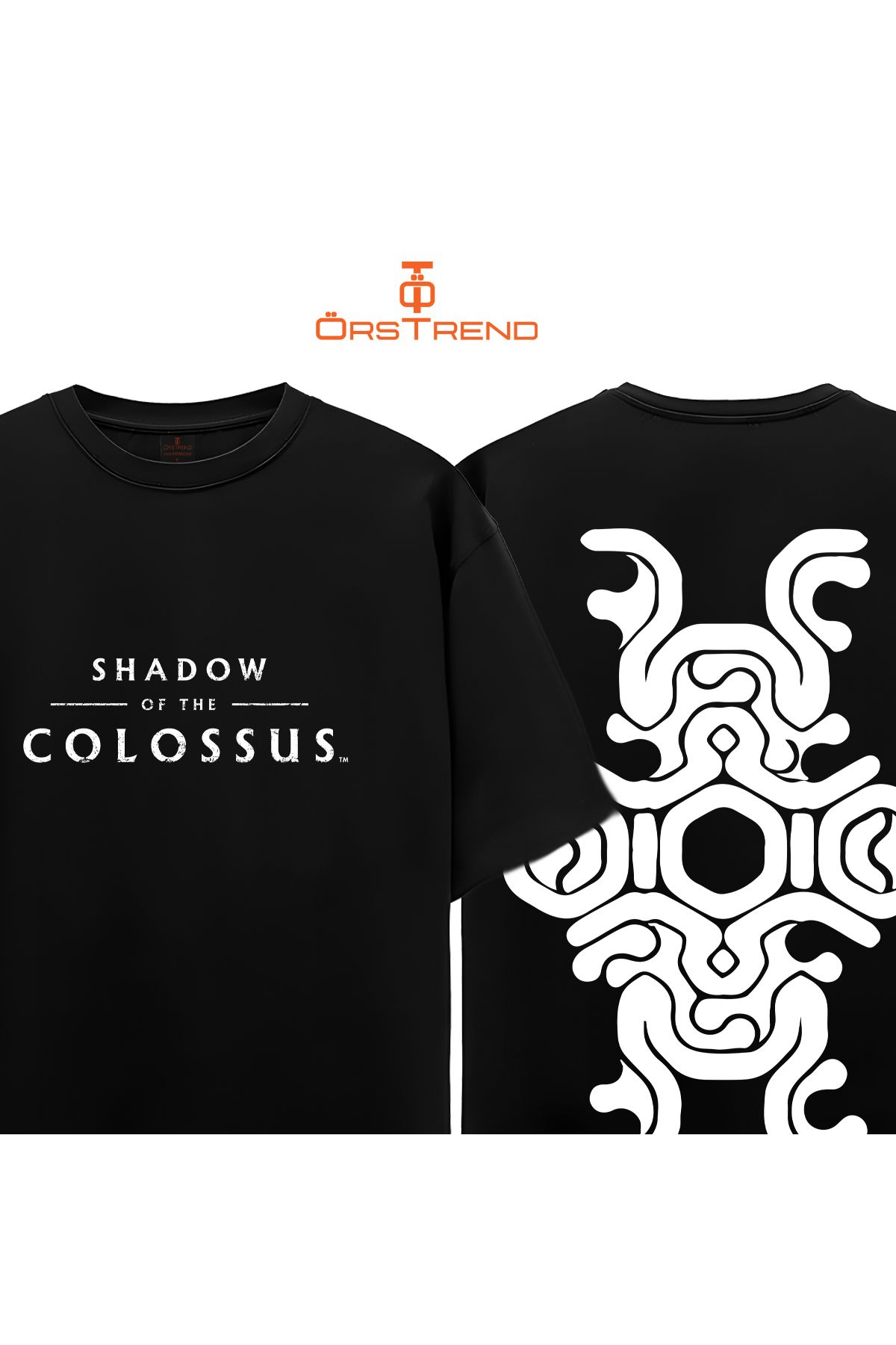 ÖRSTREND Shadow of the Colossus Baskılı Oversize Unisex Tişört