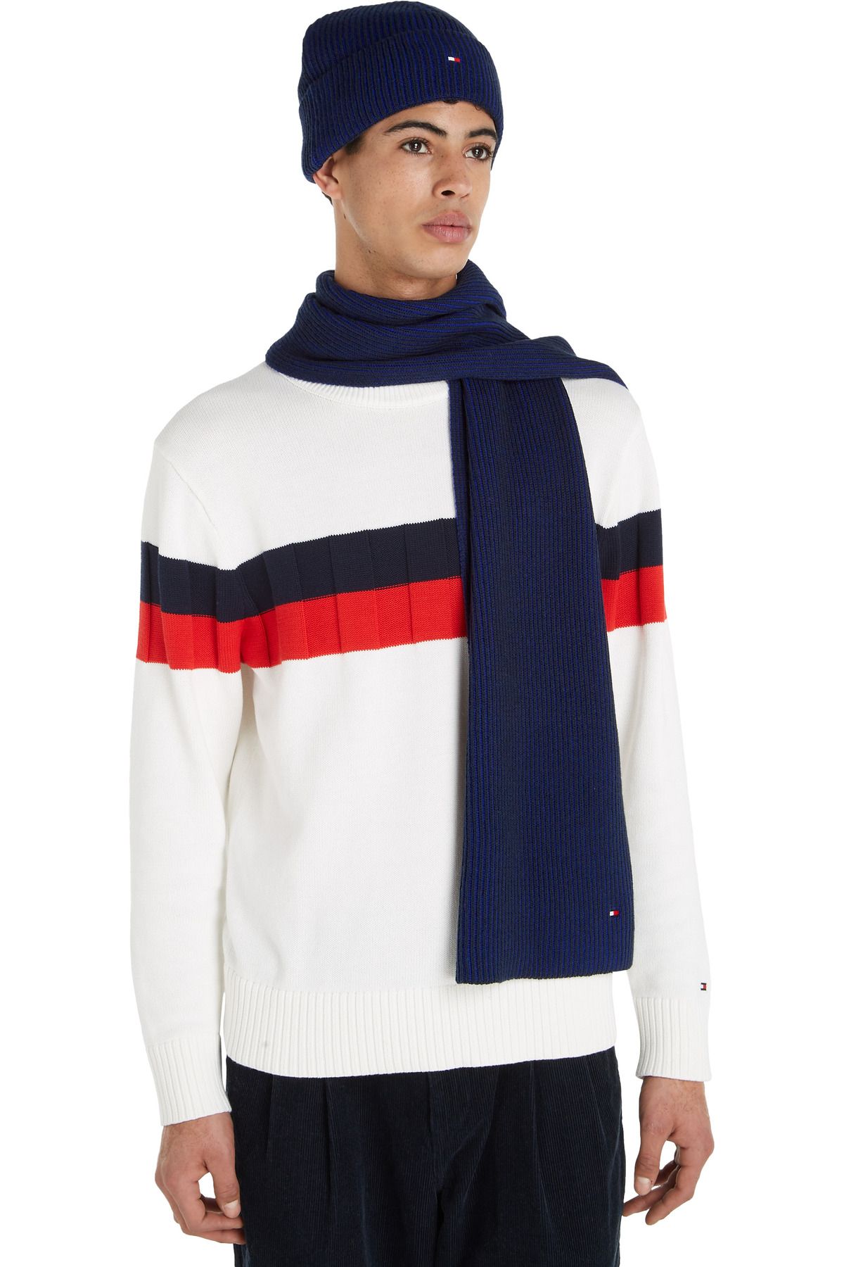 Tommy Hilfiger GP FLAG BEANIE & SCARF