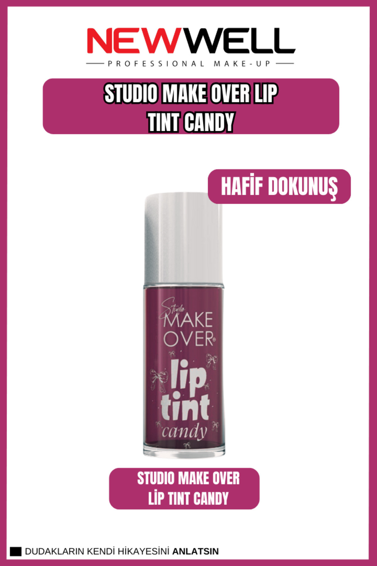 New Well-Studio Make over Lip Tint Candy 2
