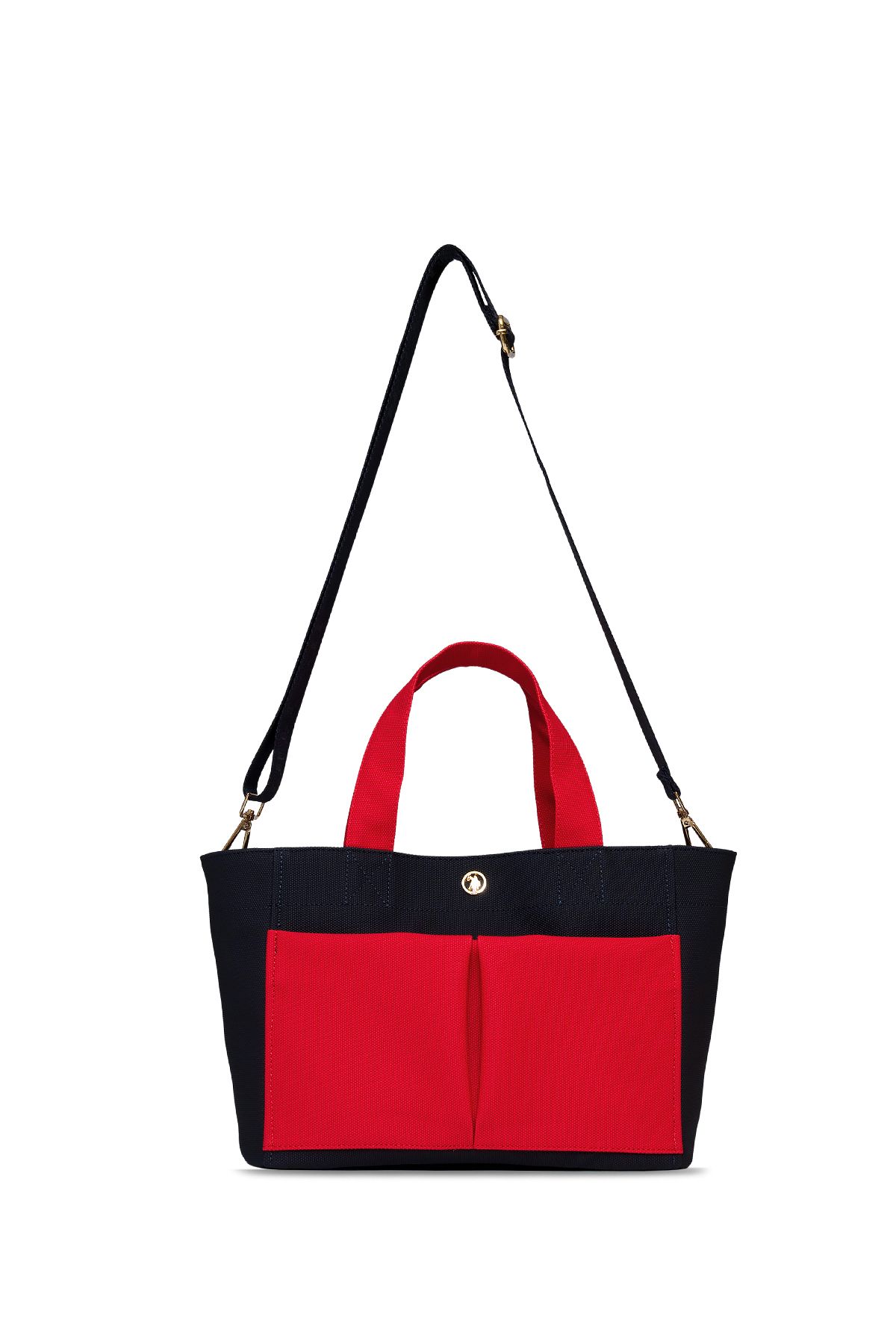 کیف شانه زنانه آبی-قرمز سرمه ای Us25260 U.S. Polo Assn.