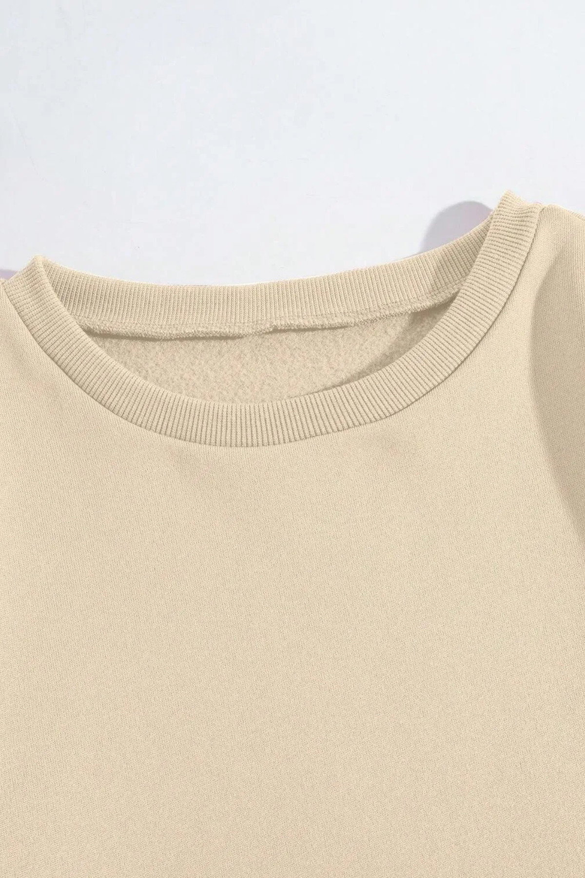 Wish BF Kalp Baskılı Bisiklet Yaka Sweatshirt görsel 3