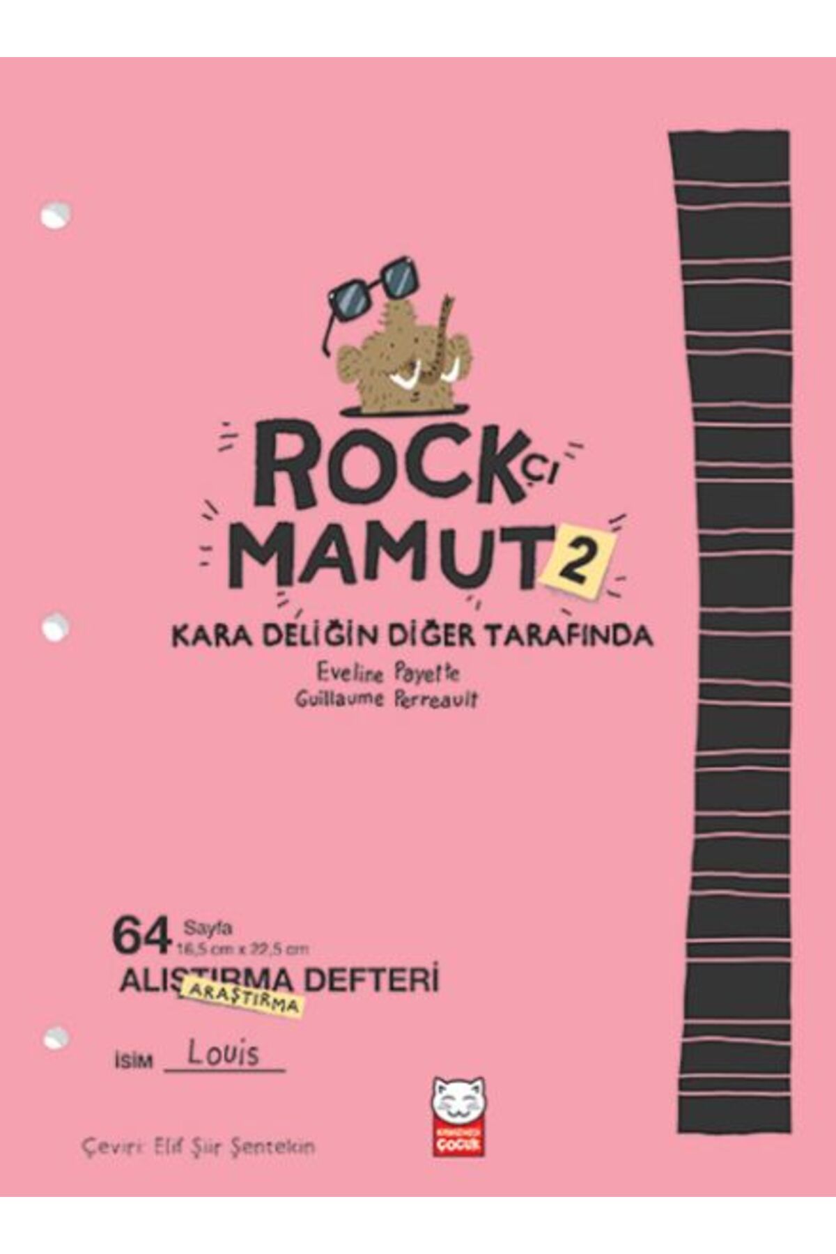 Kırmızı Kedi Çocuk Rockçı Mamut 2