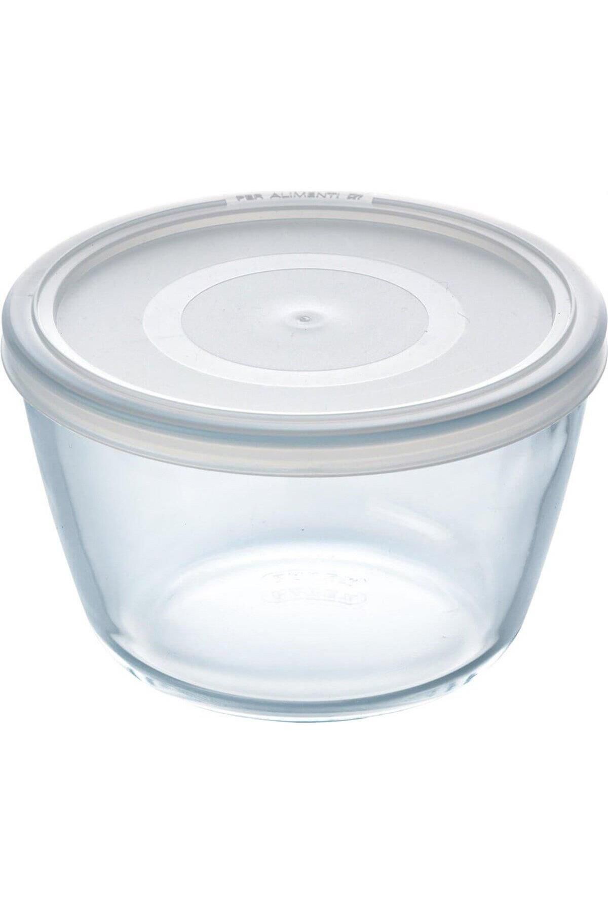 Pyrex-154p001/7044 Round Storage Container with Lid 1.1l 1
