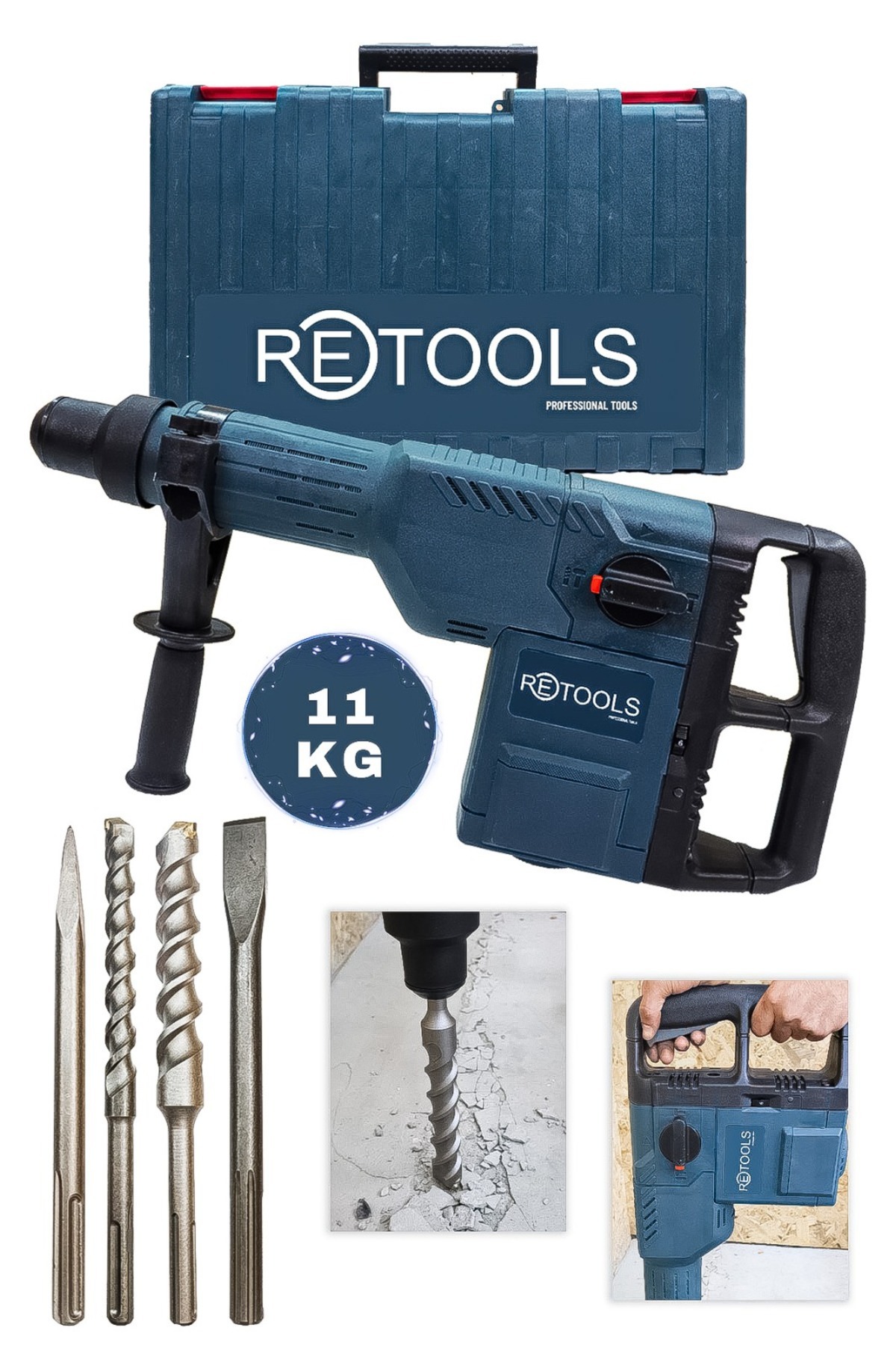 RETOOLS 11 KG KIRICI DELİCİ MATKAP