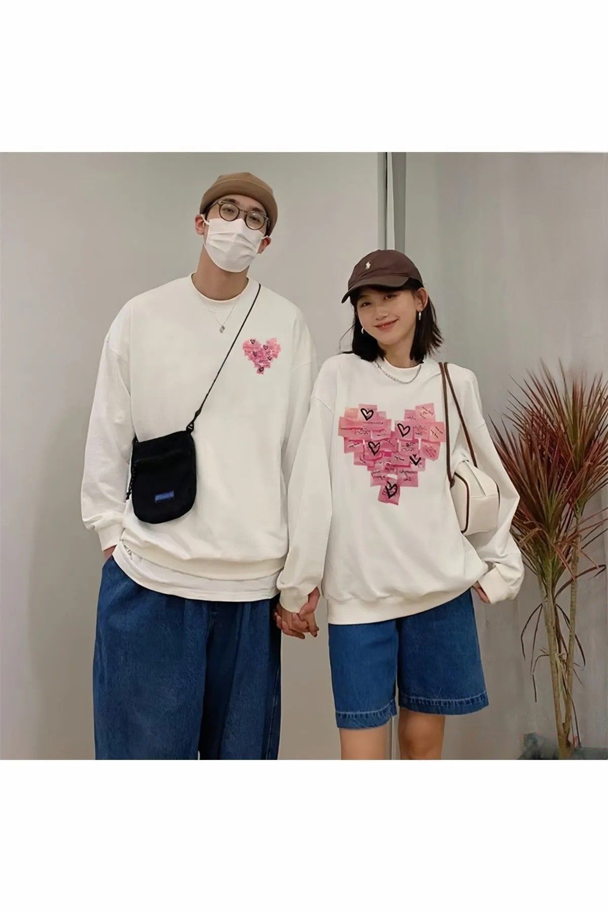 Wish BF Çift Sevgili Kombinleri Couple Clothing Yeni Sezon-