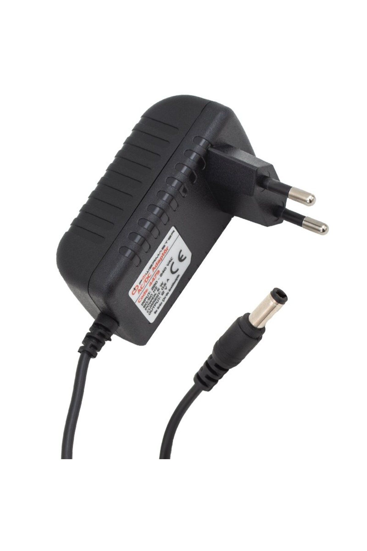 MAGNESİA Pm-4479 12 Volt - 0.5 Amper 5.5*2.5 Mm Uçlu PlastiK Kasa PriZ TiPi Adaptör