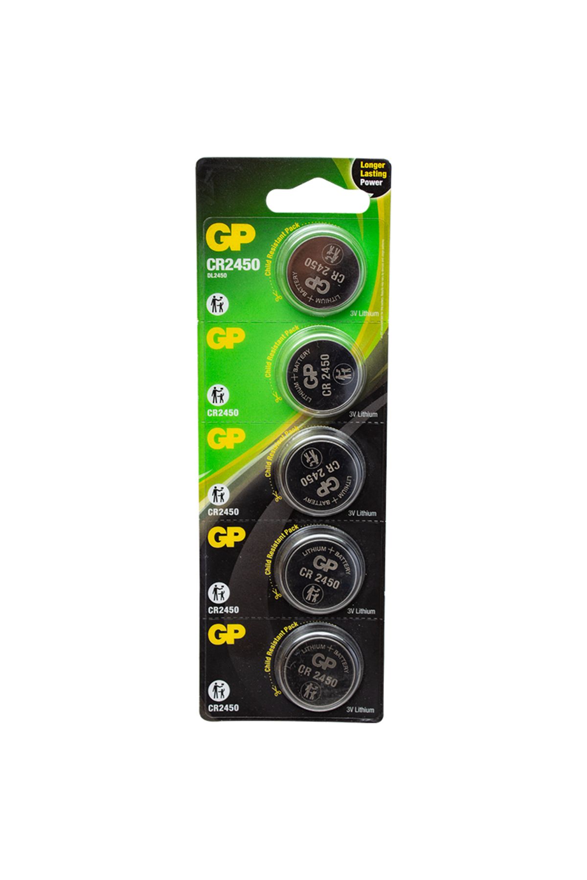 Serero Gp Cr2450 3 Volt Lityum Pil (5Li Paket)