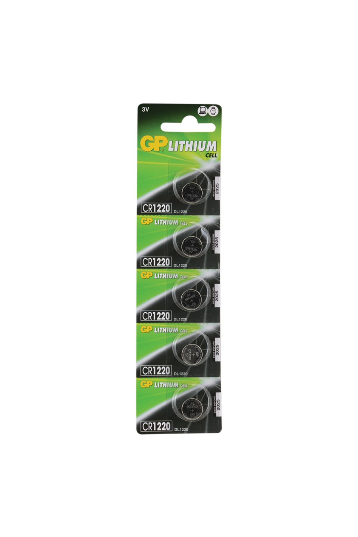 Serero Gp Cr1220 3 Volt Lityum Pil (5Li Paket) * Gpcr1220-C5