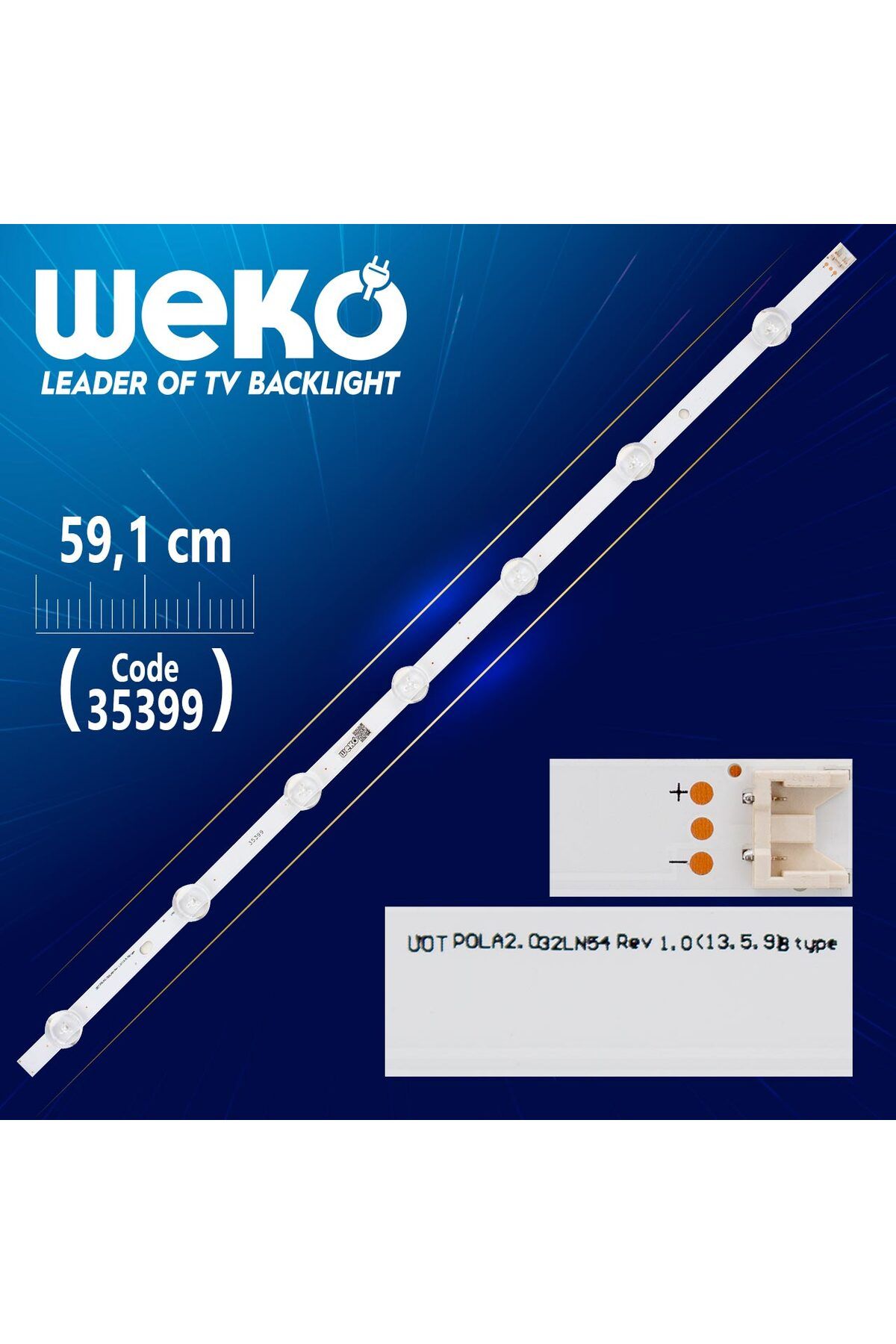Genel Markalar LG INNOTEK POLA2.0 32 B TYPE REV0.0 - 59.1 CM 7 LEDLİ - (WK-309)