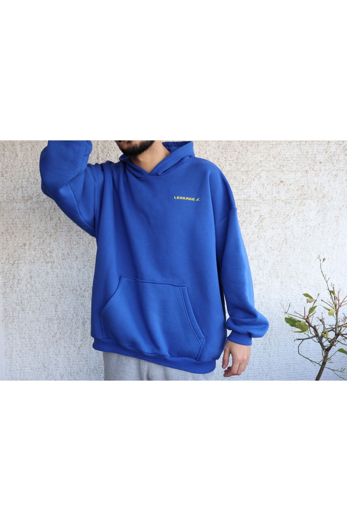 Butik Leakage Kapüşonlu Sweatshirt