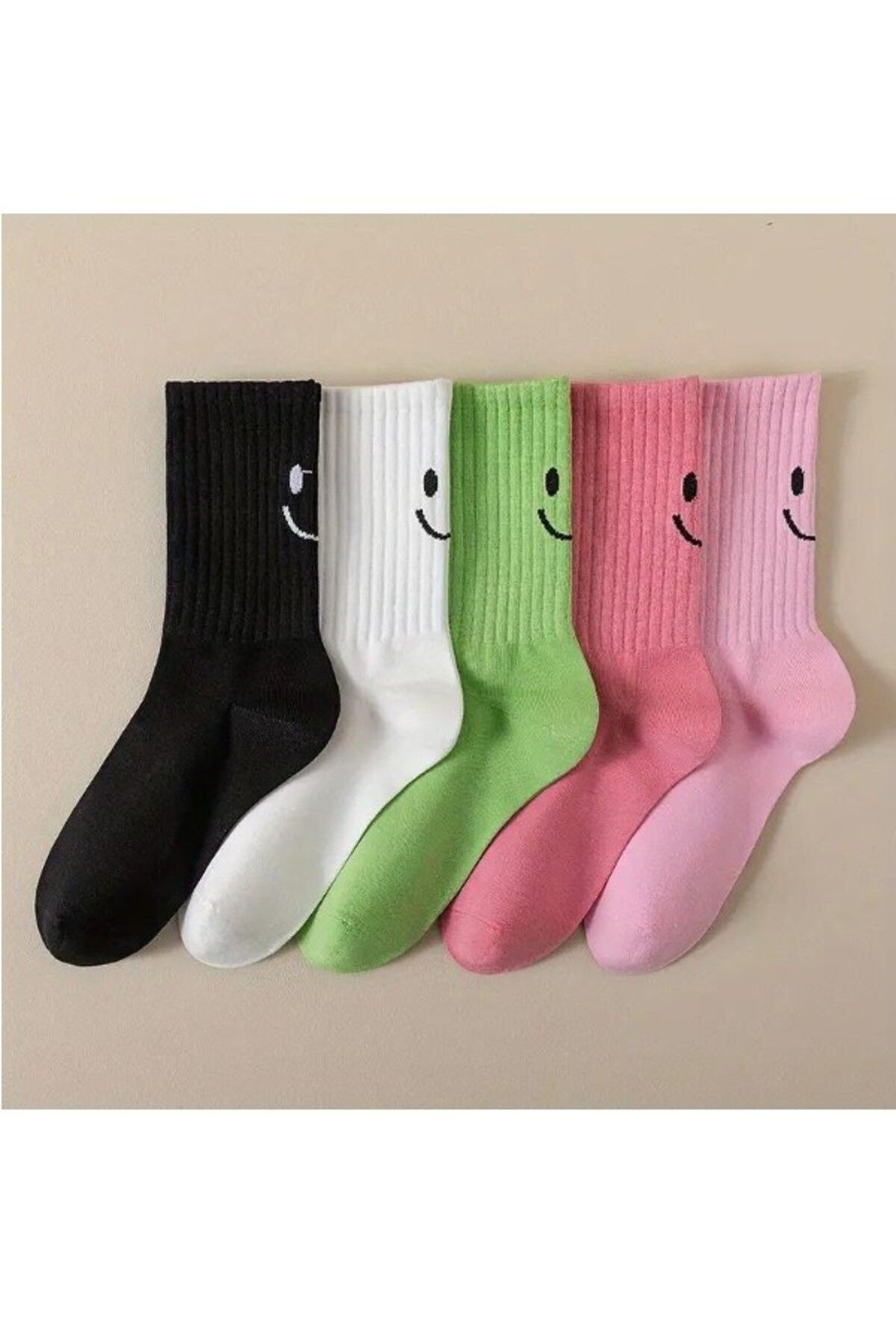 MY MENORA SOCKS GÜLÜCÜK DESEN 5 ÇİFT KOLEJ ÇORAP