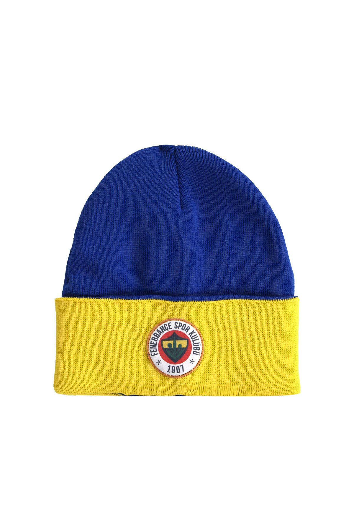 Fenerbahçe RETRO UNISEX LACİVERT SARI BERE