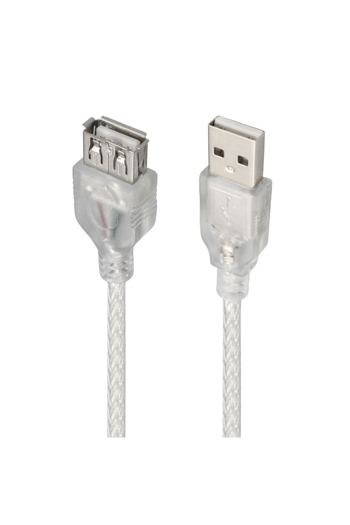 robotrend 3 Metre Şeffaf Usb Uzatma Kablosu