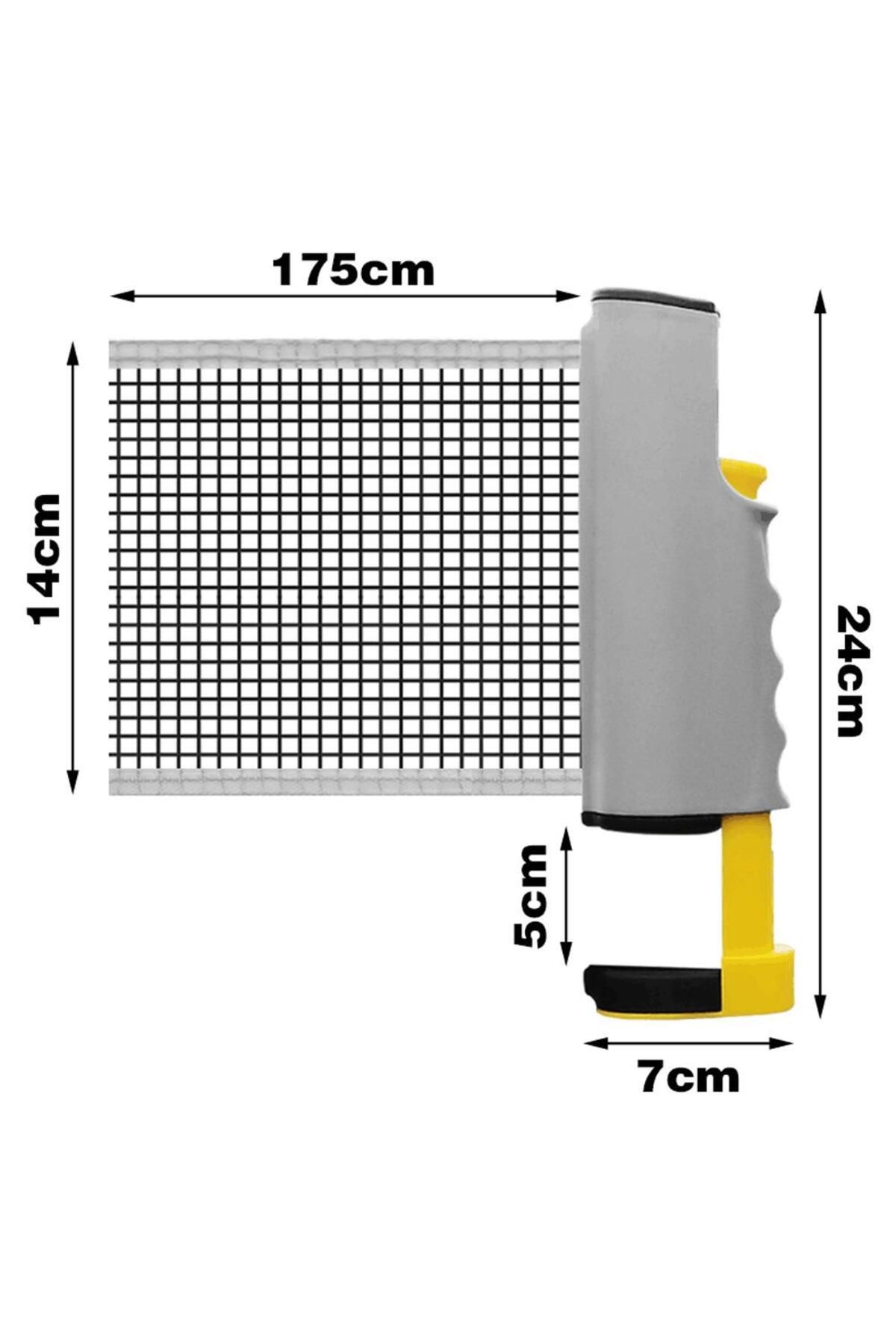 ALASTOR-Table Tennis Net Ping Pong Net with Automatic Tensioning Mechanism Compatible with All Tables 4