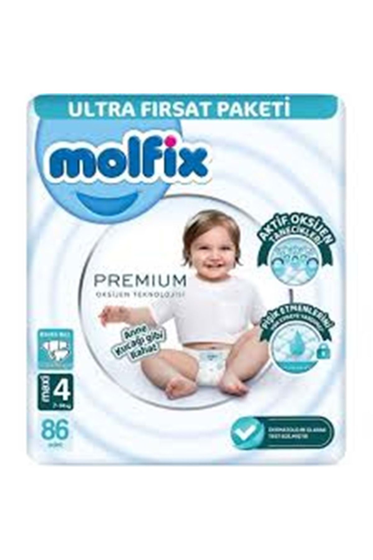 Molfix MOLFİX ULTRA FIRSAT PAKETİ 86 ADET 4 BANTLI