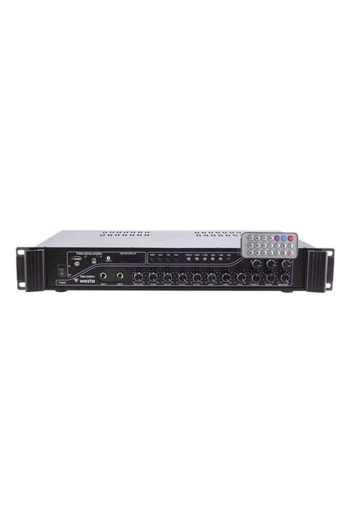 Genel Markalar Wm-2080U 200 Watt Trafolu 3 Bölge Kontrollü Mixer Anfi