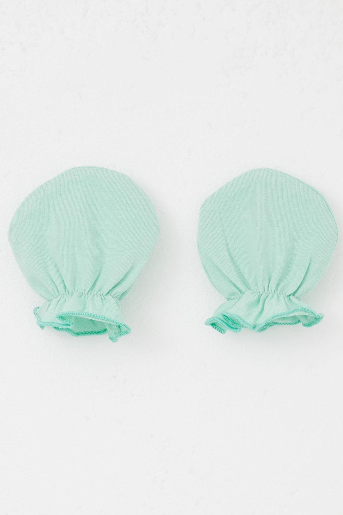 Breeze Yenidoğan Bebek Eldiven Basic Standart, Su Yeşili fotoğrafı 2 (önizleme)