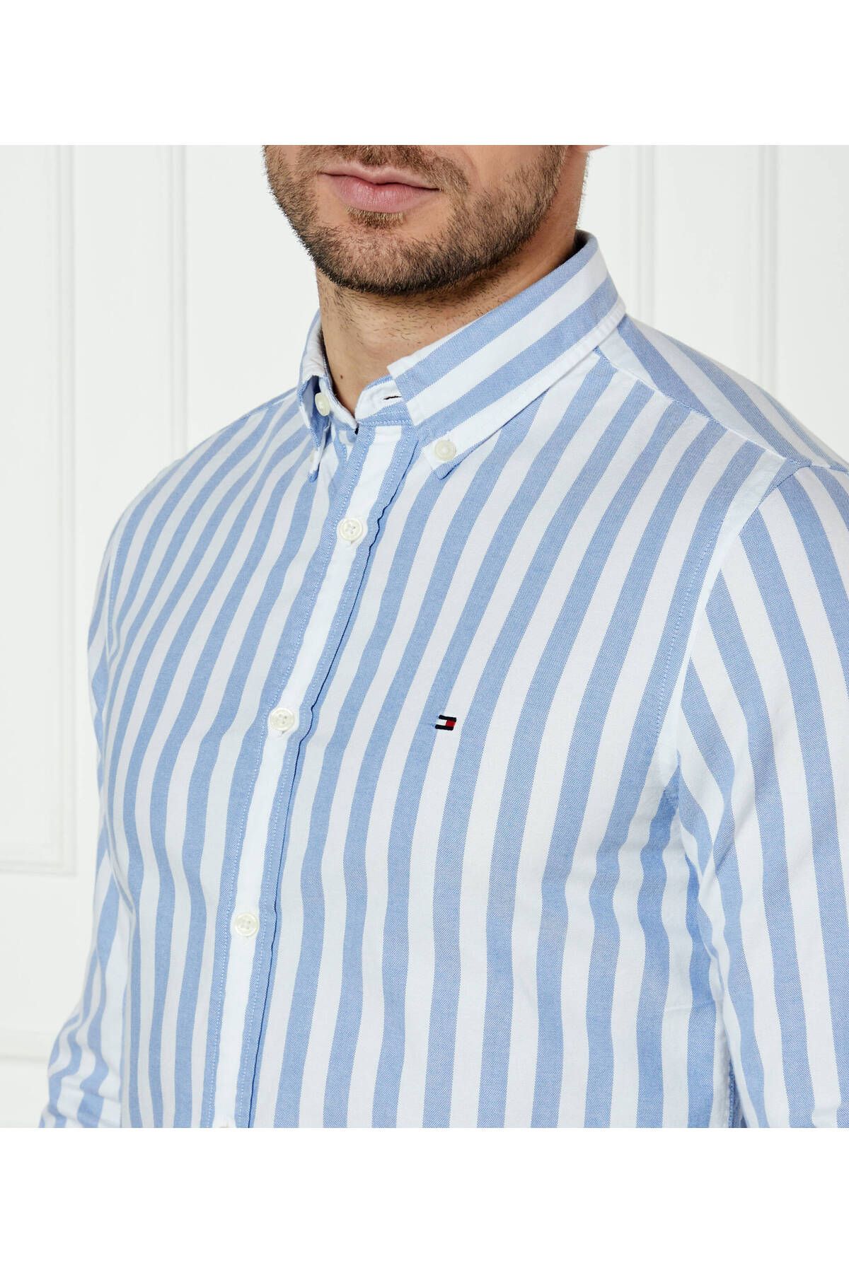 Tommy Hilfiger OXFORD BOLD STRIPE SF SHIRT