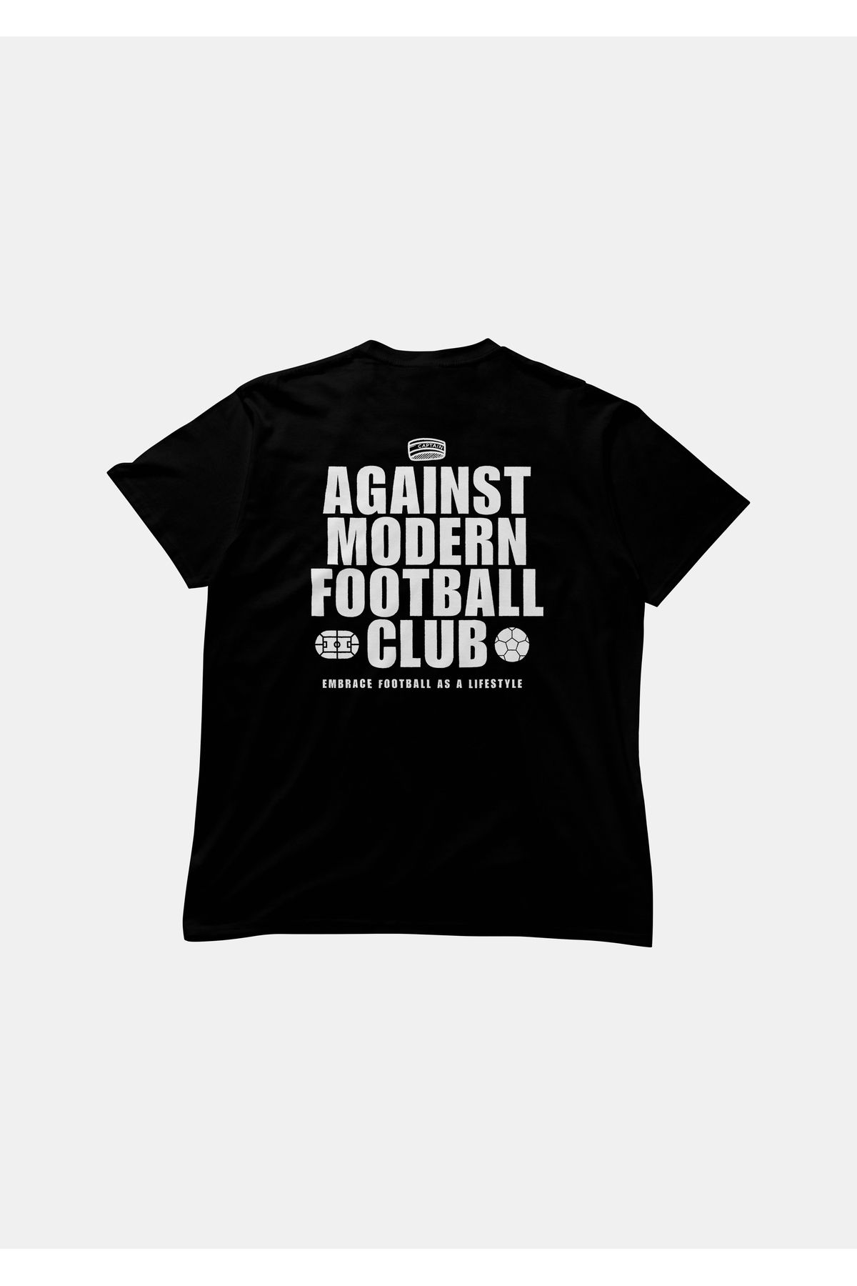 shop Modern Football Erkek Basic Bisiklet Yaka Baskılı Regular Kalıp Pamuklu T-Shirt