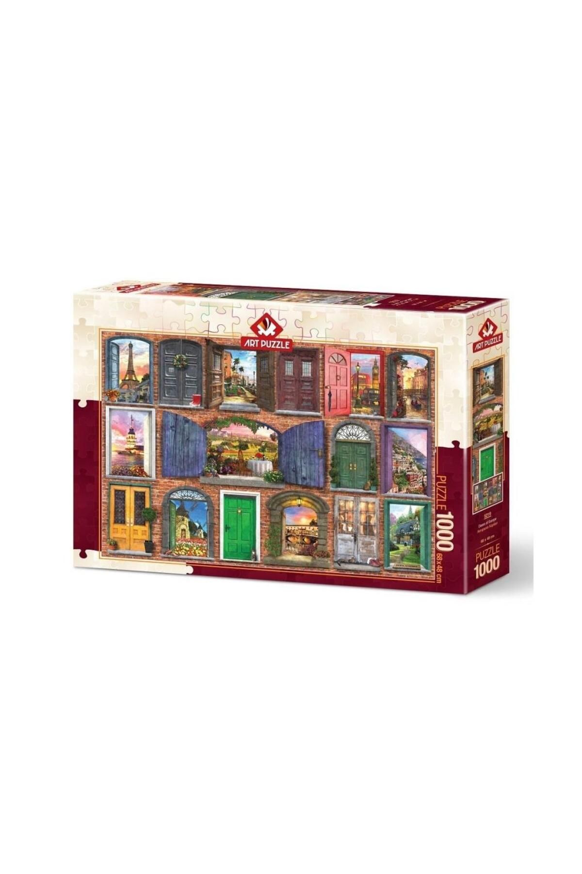 NessiWorld 5219 Art Puzzle, Avrupanın Kapıları 1000 Parça Puzzle