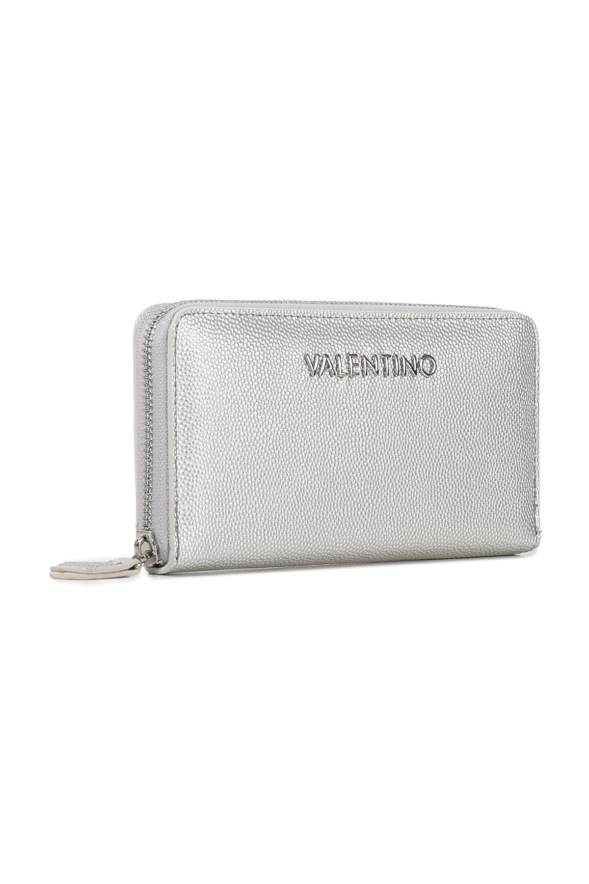 Valentino-DIVINA ZIP ROUND WALLET ARGENTO VPS1R4155G 1