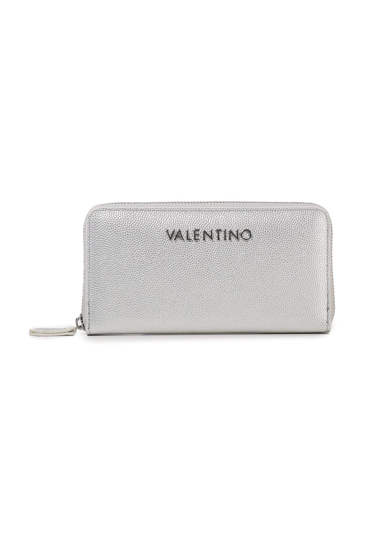 Valentino-DIVINA ZIP ROUND WALLET ARGENTO VPS1R4155G 4