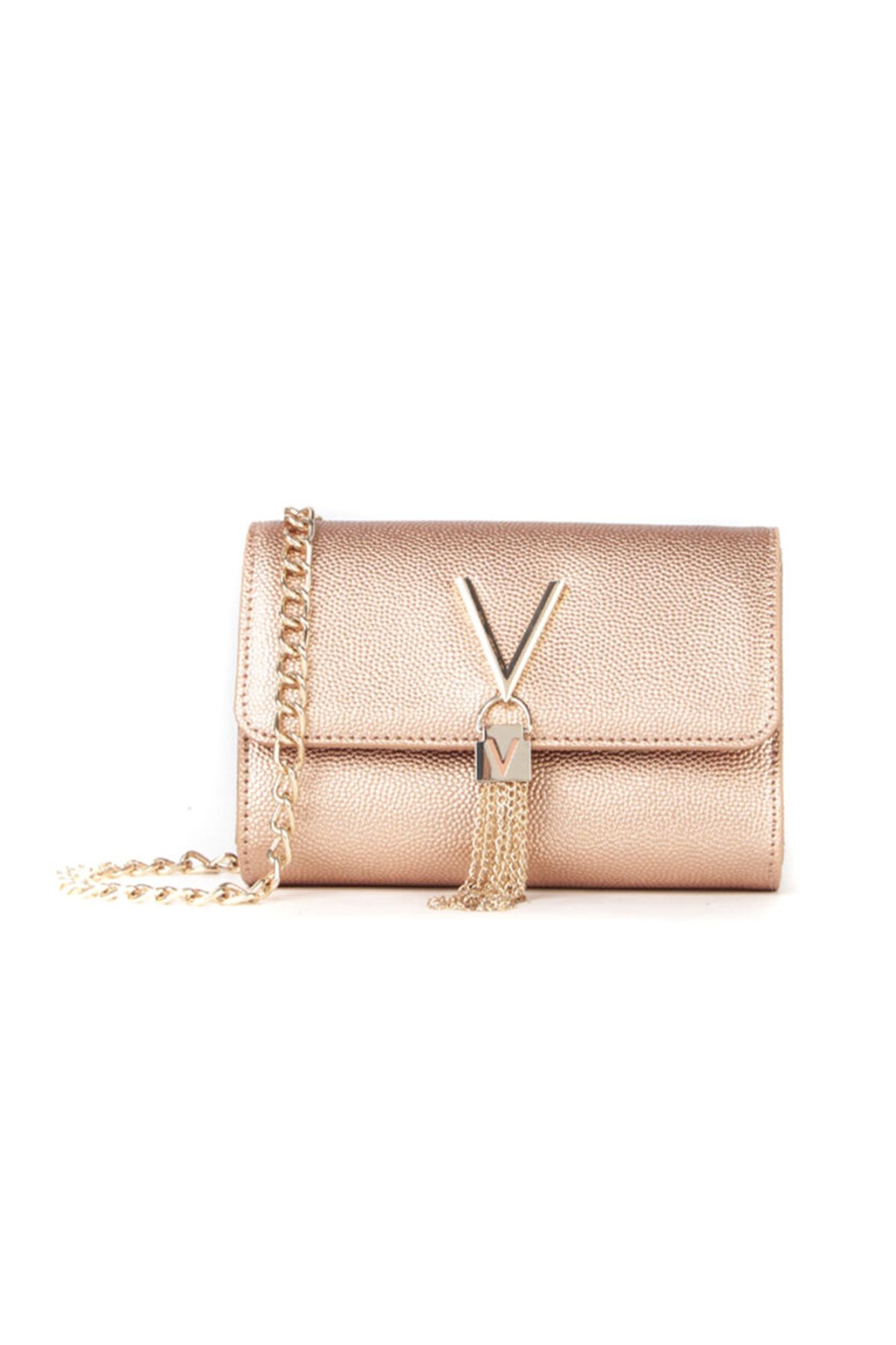 Mario Valentino-DIVINA POCHETTE ORO ROSA VBS1R403G 4