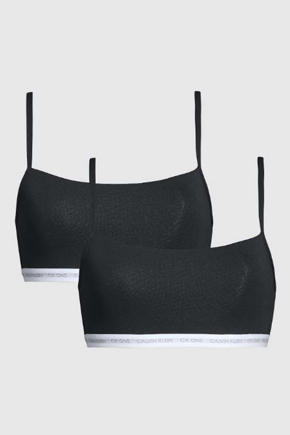 Calvin Klein Dámský černý Bralette bez podšívky, 2 balení