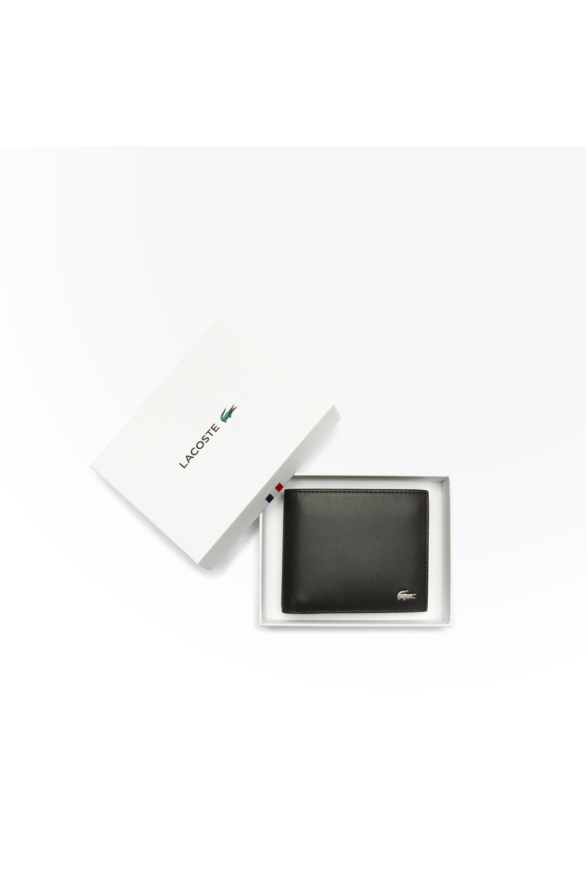 کیف پول مشکی مردانه Compactní Ko؟ اورجینال Lacoste