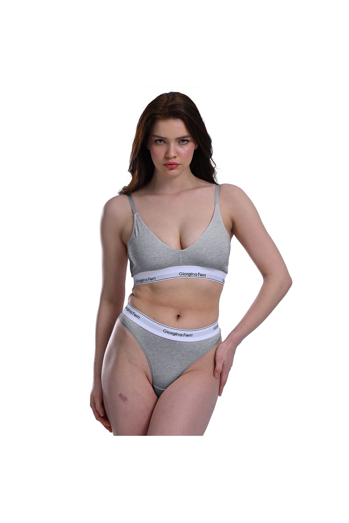 GIORGINA FERRI-Gloria Premium Lycra Cutie de 6 - Utilizare zilnică, Chiloți cu text 2
