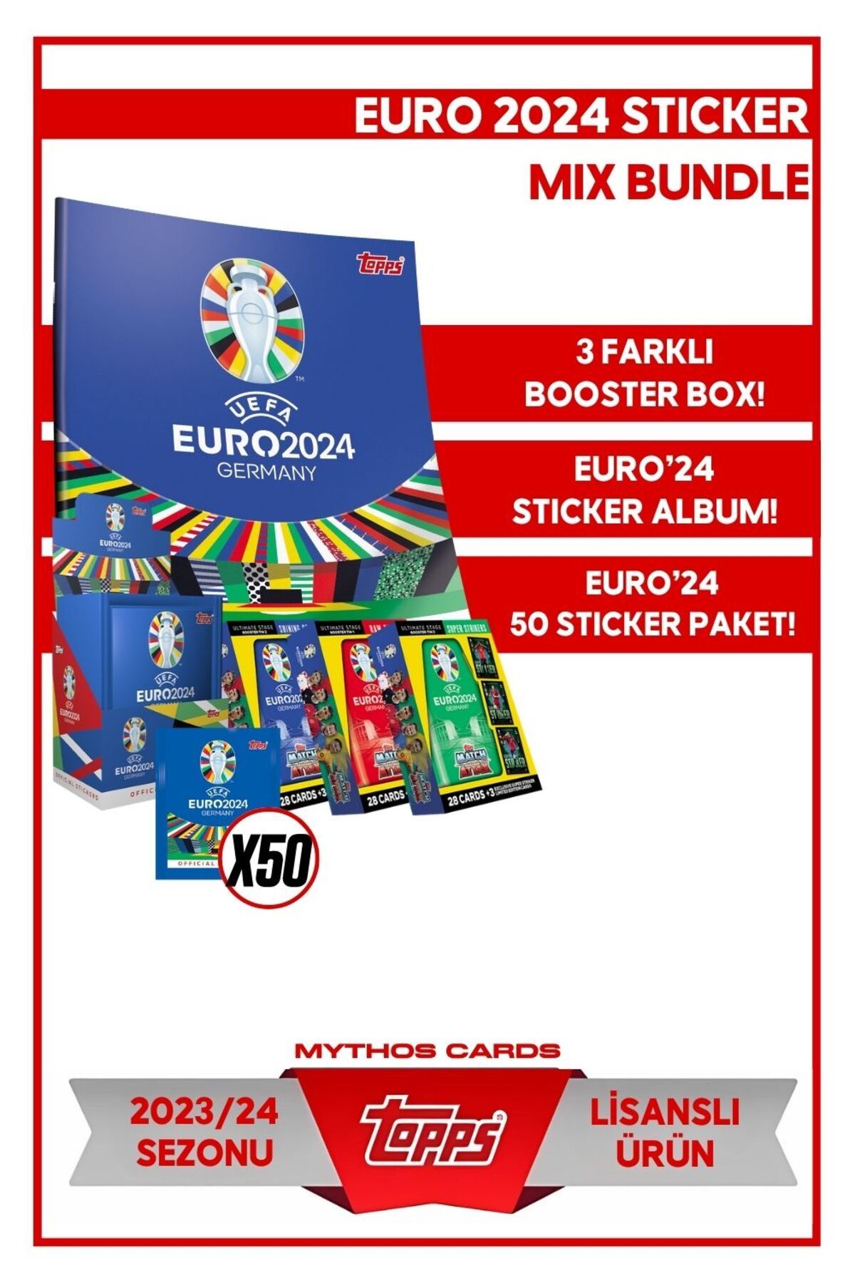 Topps Euro 2024 - Mix Bundle