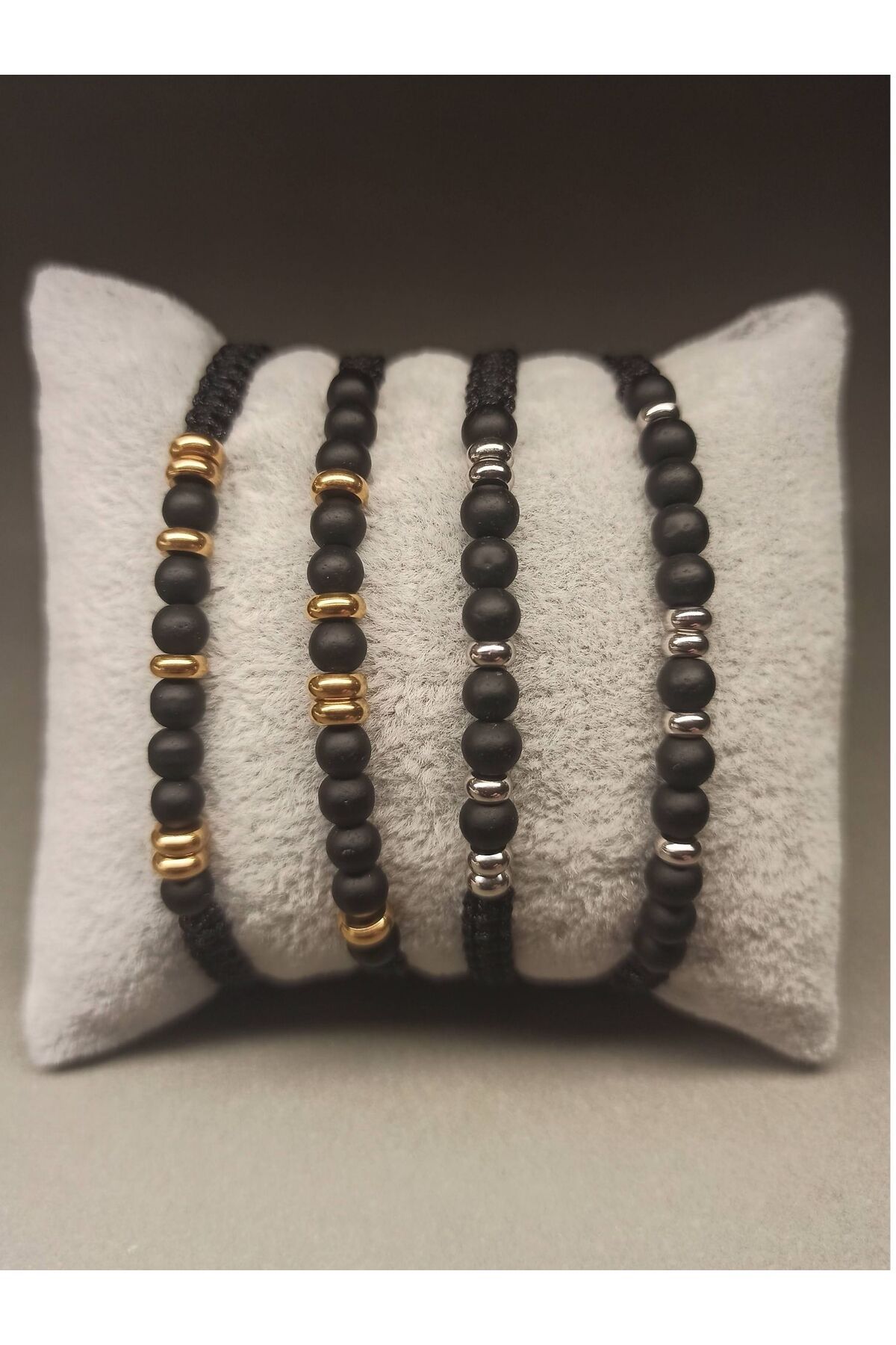 TREND-Morse Code Couple Bracelet Set of 2, Morse Alphabet Couple Bracelets, Valentine's Day Gift 6